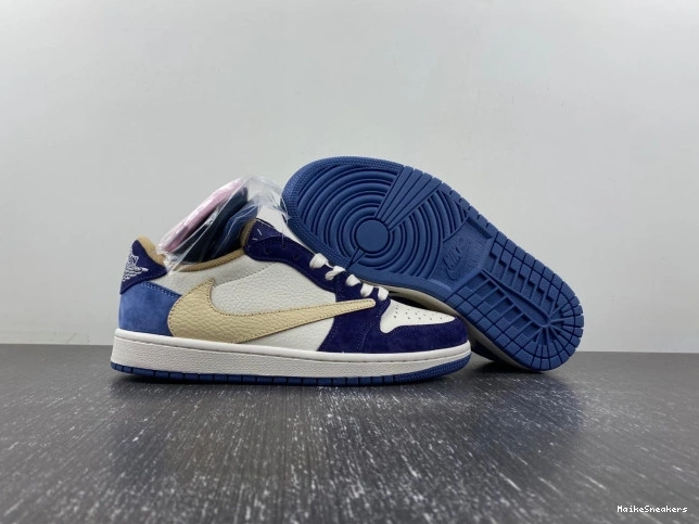 MaikeSneakers CUSTOM TRAVIS JORDAN SCOTT 1 AIR DM7866-808 X 0729